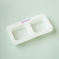 2 Cavity Square Silicone Mold - 1 Mold